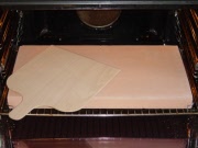 BREAD BAKING STONE XL ( 600x300x50 ) + BAKERS PEEL