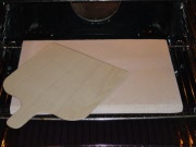 PIZZA STONE XLC ( 500x370x30 ) + PIZZA PEEL