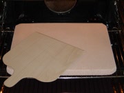 PIZZA STONE XXL ( 500x400x30 ) + PIZZA PEEL